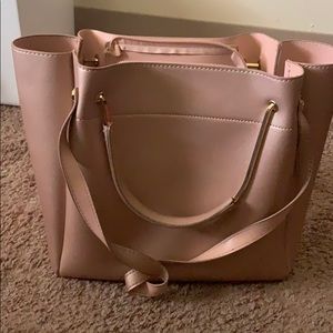 Rose gold purse